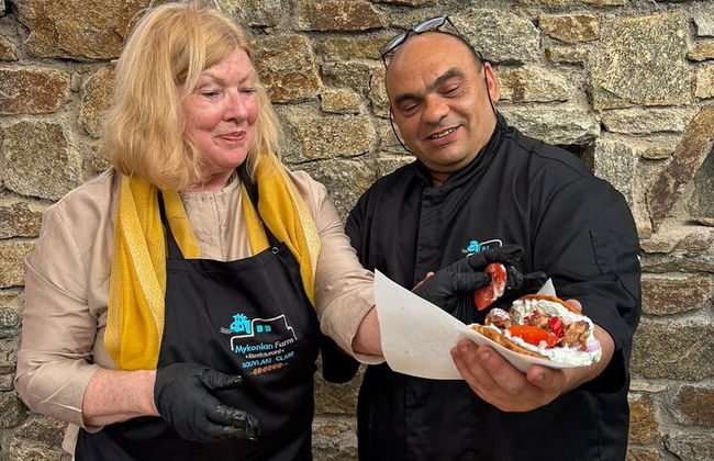 Clase de cocina Souvlaki en Mykonos - Foto 1