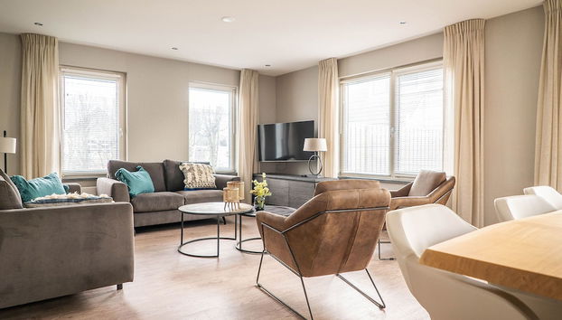 Spacious Bungalow in the Cosy Village - Foto 4, Sala de estar