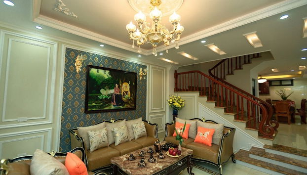 Zona de estar del vestíbulo