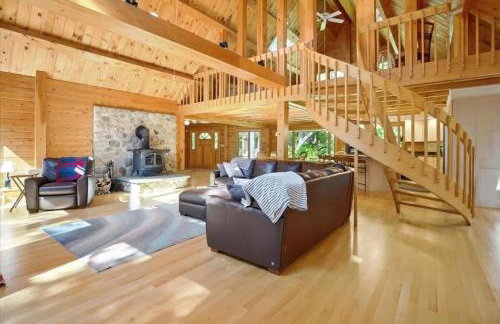 Lakefront Log Home on Huge Lake in Private Cove - Foto 47