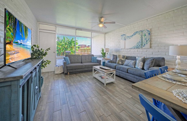 Beach Boardwalk Access Pool + Remodeled Interior Tropical Haven by Avantstay - Photo 21
