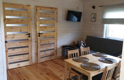 Domek Zacisze nad Zatoką przy jeziorze Komorze - Foto 14