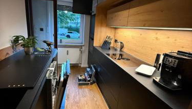 Modern apartment with terrace in Solln - Foto 4, stove, toaster, minibar