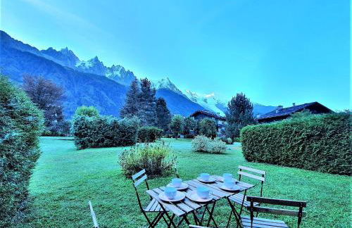 Chamonix Appartement Vue Mont Blanc avec jardin - Foto 18