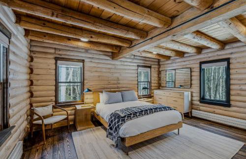 Log Cabin Fireplace Upper Valley - Wooded Chalet - Foto 11