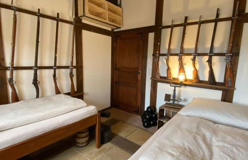 Ferienhaus WAFFENKAMMER für 7 Erw im Rittergut Leppersdorf bei Radeberg - Foto 8