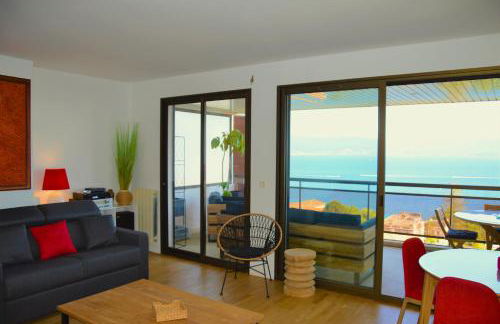 Grand T2 STANDING AJACCIO Proche centre et plages VUE PANORAMIQUE PARKING PRIVE - Foto 6