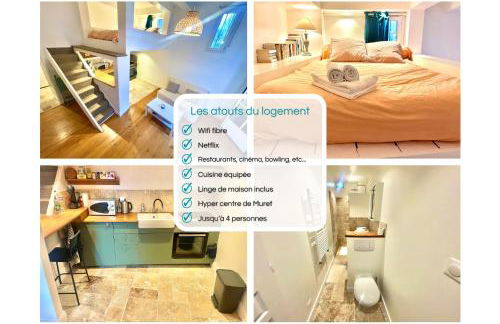 " Studio Vasconia " Hyper Centre - Mezzanine -Wifi - Foto 2