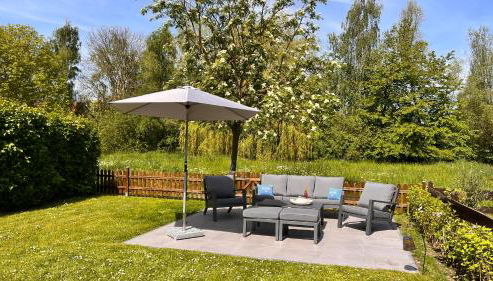 Haus Sansibar auf Poel mit Sauna& Kamin, ruhigem Garten-700m vom Strand! - Foto 3, Garden, sunbed