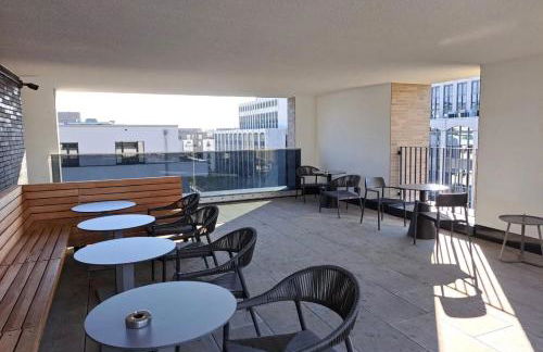 Homely! Skyview Apartment Frankfurt Airport, Fair, Rooftop, Gym! - Foto 11