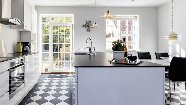 4 Star Holiday Home in Saeby - Foto 5, Cocina privada