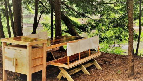 Private Riverfront Safari tent for a Glamping Experience in the Monadnock Region, New Hampshire - Foto 3