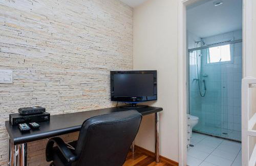 IP3 - Bhaus Loft Duplex Morumbi - Black & White - 50m2 - Linda Vista 13o andar - Academia - Piscina - Vaga de Garagem - Foto 5