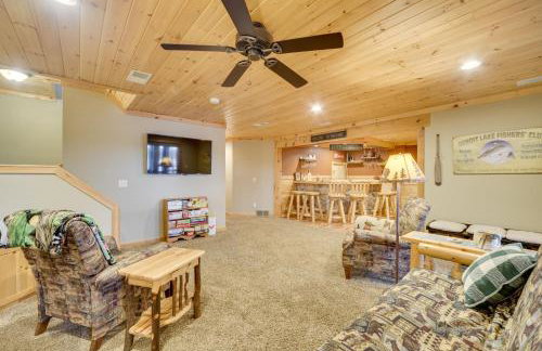 Benoit Lake Escape! Luxe Northwoods Cabin - Foto 4