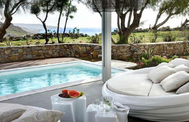 Villa Dafni 4BD with Pool in Kalafatis - Foto 37