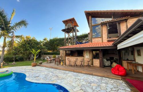 Casa de Hospedes Chalé Rustico com Banheira e Piscina Privativa a 1h de SP Espaço Totalmente Privativo - Foto 35