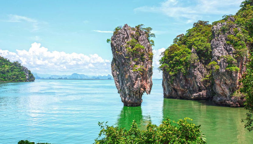 Paysages de l'île de James Bond