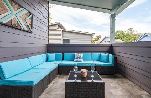 The Q - Austin Family Vacation Home - Hot Tub, Sauna, Gym & Backyard - Foto 25