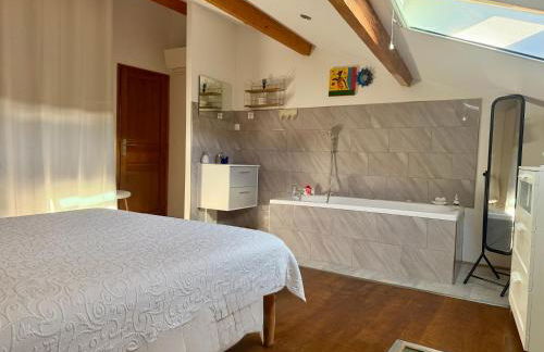 La Maison Aquarelle -climatisation-wifi -5 pers - Foto 24