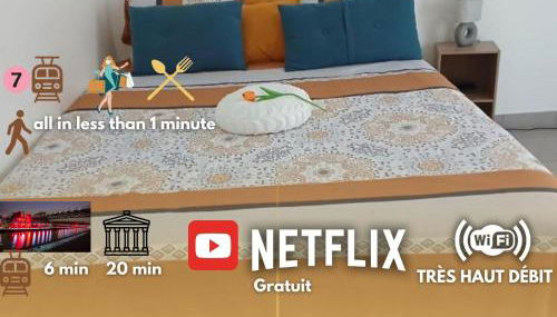 Superbe appartement 1min métro7 Rez-de-chaussée - Foto 3