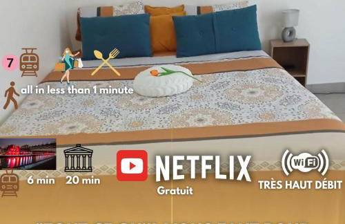 Superbe appartement 1min métro7 Rez-de-chaussée - Foto 3