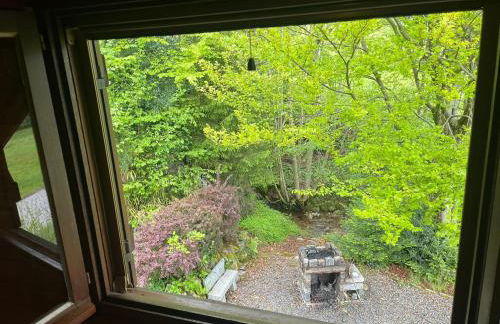 Chalet entier, vue panoramique, ruisseau et sauna. - Foto 37