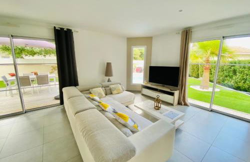 Villa Bassin d Arcachon 7pers piscine chauffée - Foto 12