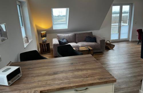 Muggelhuus das Loft mit Elbdeichblick im Alten Land und mit Wallbox - Photo 12