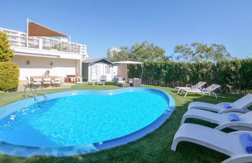 G-Fast fertig gestelltes Inserat- Moderne grosse Villa, 5 Min fussläufig zum Strand,Pool,Klima - Foto 7