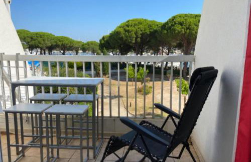 La Croisière Bonita vista estudio renovado climatizado parking balcón - Foto 14