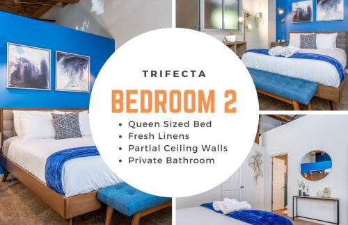 100 Year-Old Historic Brick 2BR Loft & Large Patio & Hammocks & High Ceiling - Foto 23