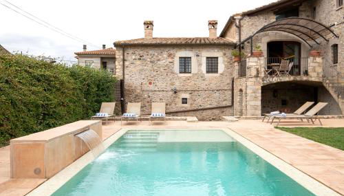 Masía Mas Sastre con piscina cerca de Girona - Foto 4