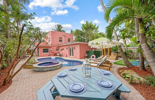 Palm Beach 5BR Cottage!PoolSpaSaunaCold Plunge - Foto 45