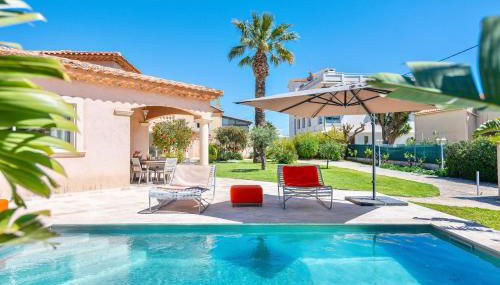 Villa Pitou, Piscine chauffée, 200m plage - Photo 2