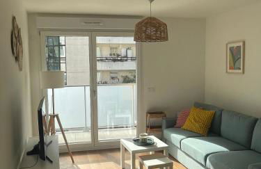 New & serene II 1 bedroom appartement near La Défense Paris Parking and Fibre - Foto 1