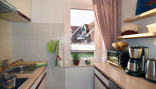 Wohnung Hafenblick, Haus Seeadler Baltrum - Foto 5, stove