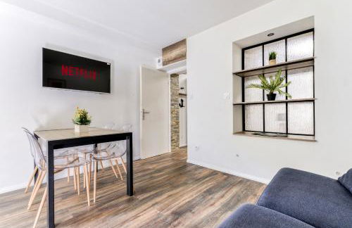 Côté Palais avec Climatisation - Fibre & Netflix - Spacieux en rez-de-chaussée - Foto 18