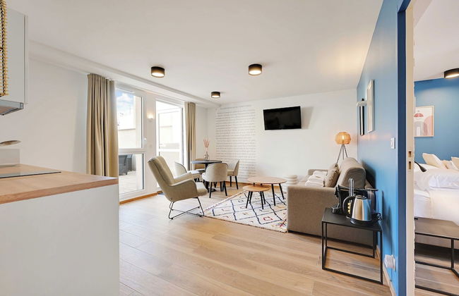 Elegant Apartment With Terrace - 1br/4p- Vanves - Foto 9