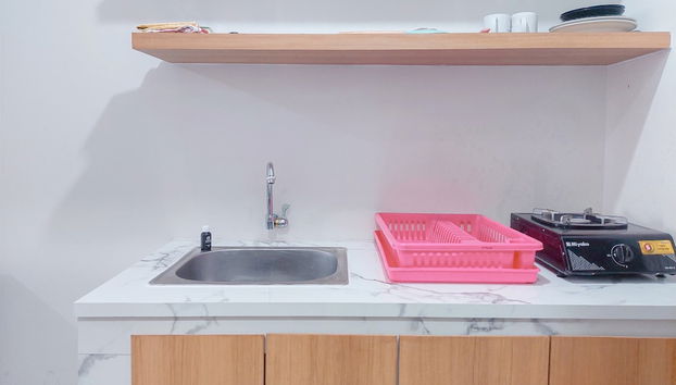 Good and Homey Studio Apartment at Sudimara Forestwalk - Foto 5, Cocina privada