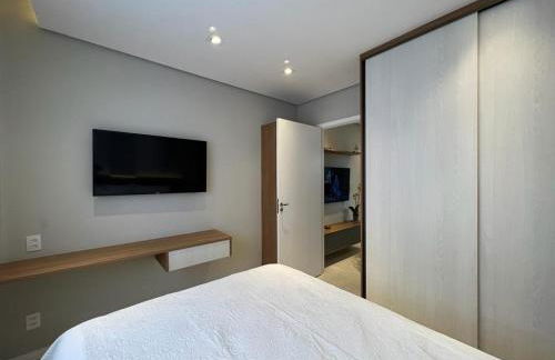 Lindo Apto Mobiliado próximo a praia em Santos - Foto 7