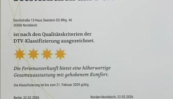 Ferienwohnung Seesternchen am Deich2 C46 - Foto 4