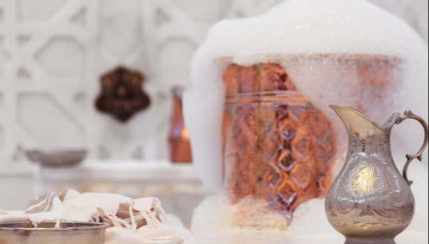 Alcuni degli oggetti che useremo nell'hammam