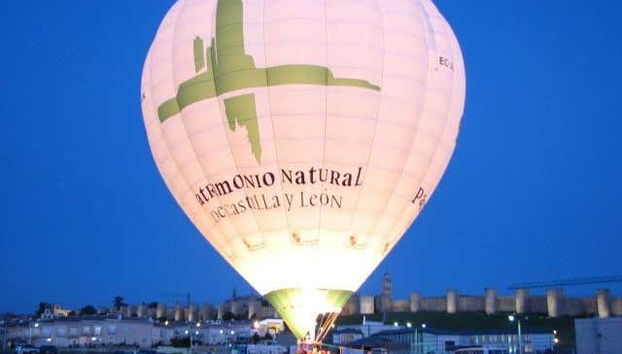 Todo listo para sobrevolar Ávila