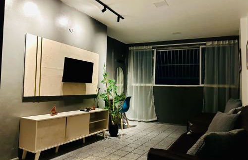 Vista mar, piscina, na praia do futuro, com Ar condicionado e Wi-Fi - Foto 1