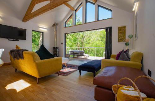 Tresillian Lodge Waterfront, Forest, Hot tub,Sauna - Foto 52