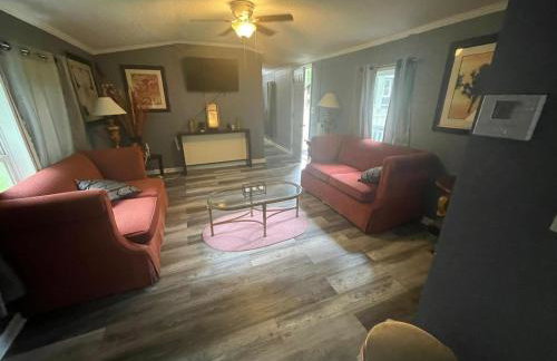 Cozy 3BR cabin with AC and Wi-Fi Fully Fenced - Photo 8