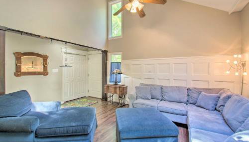 Peaceful New Market Cabin with Deck and Fire Pit! - Foto 4