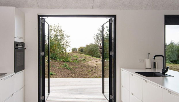 8 Person Holiday Home in Ebeltoft - Foto 3, Cocina privada