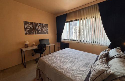 ENB1067 Flat Super Decorado p até 4 pp no centro de SBC - Foto 16