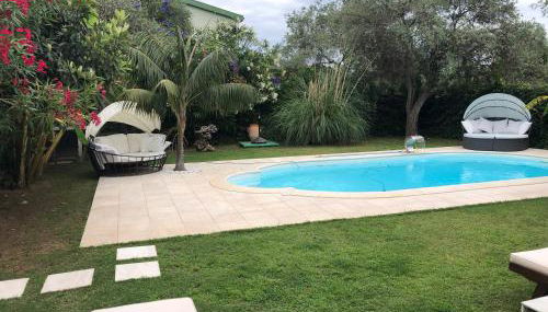 Villa Ines con piscina sud Sardegna - Foto 3, Garden view